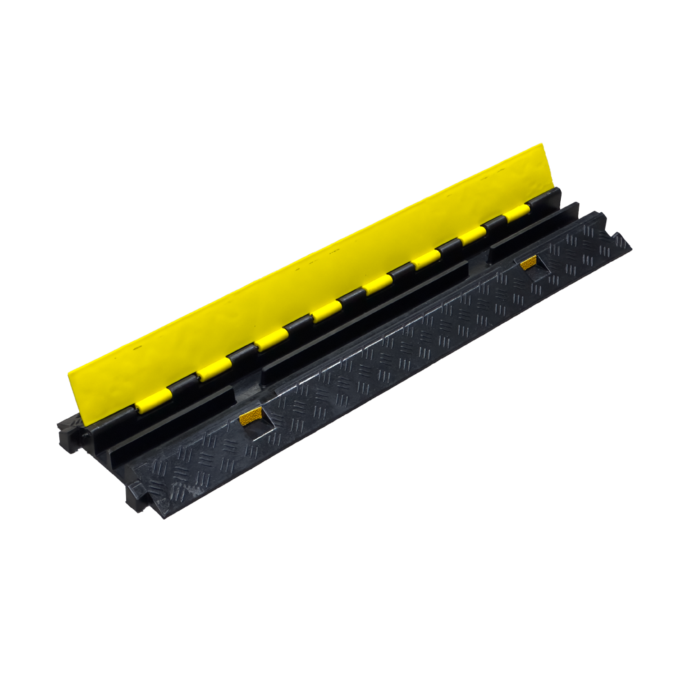 קאפה פרו 2 תעלות עמידה ואיכותית באורך 1 מטר cable protector speed bump