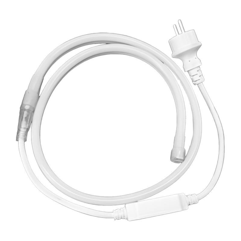 נאון פלקס 220V גוון 3000K לבן חם IP65 120LED ניתן לדימור – גליל 50 מטר