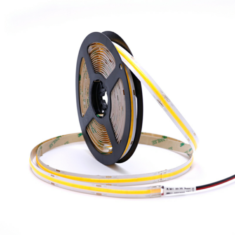 פס לד גליל 5 מטר  GLOW מדגם FOB 504 בעוצמה של 14.4W 504 נורות למטר בצבע WARM WHITE 2300K