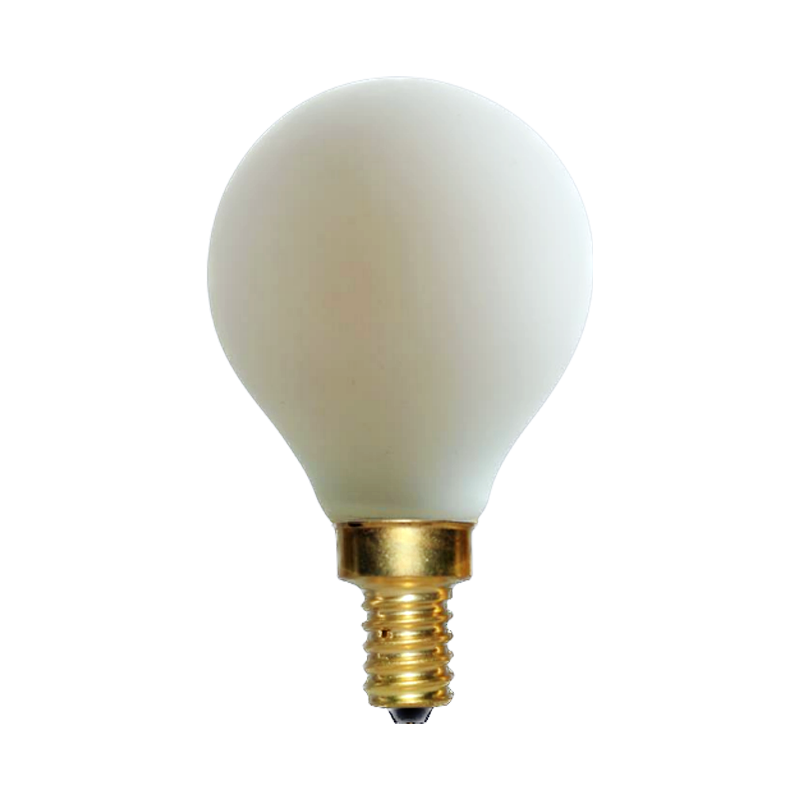 ?נורת לד תוצרת GLOW מדגם G45 תושבת E14? גימור חלבי