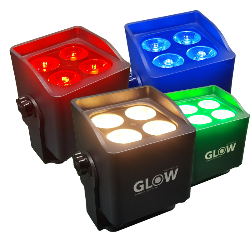 פנס מיני נטען הייבריד 16W RGBW HYBRID 16 מוגן מים