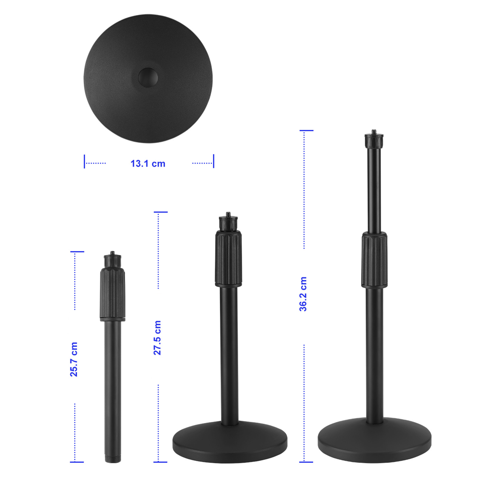 סטנד מתכוונן רגלית לטיובה אלחוטית Adjustable round base
