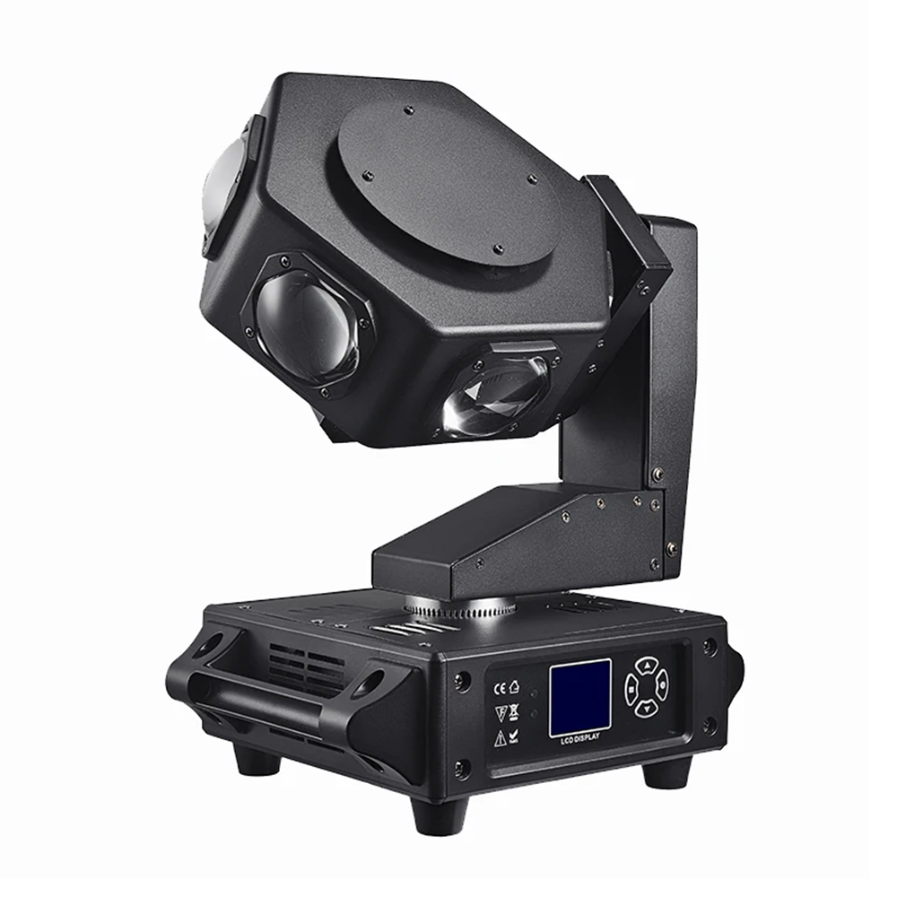 פנס אפקט SOLARIS DISCO ROLL 240 עם נורות RGBW 6*40W סיבוב 3 צירים XYZ