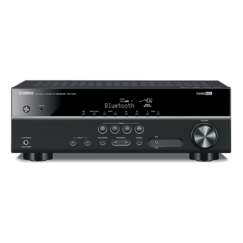 מגבר רסיבר תוצרת YAMAHA מדגם RXV381