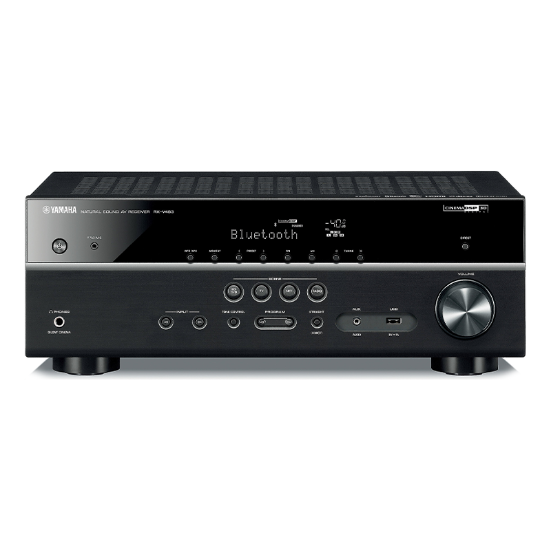 מגבר רסיבר תוצרת YAMAHA מדגם RXV483