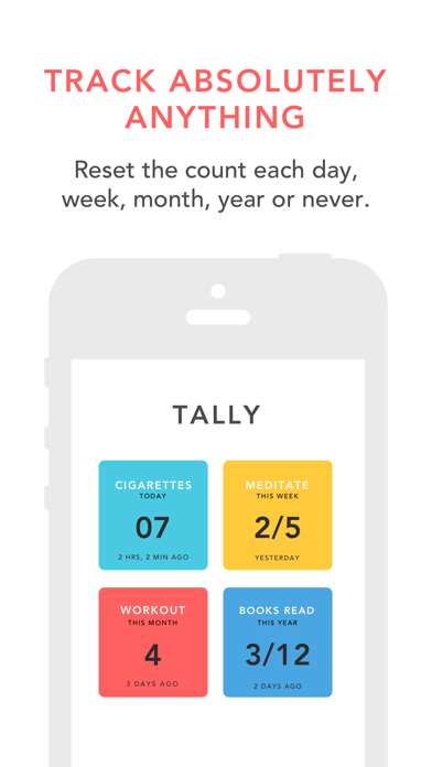 Tally: The Anything Tracker screenshot 4