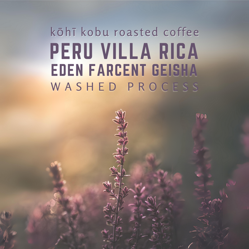 Peru Villa Rica Eden Farcent Geisha
