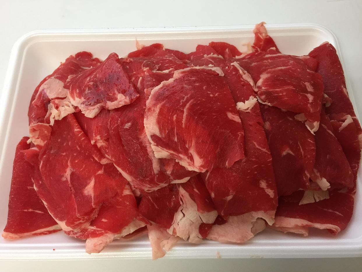 ジャージー牛肉 バラ肉 スライスカット 500g Komerco コメルコ