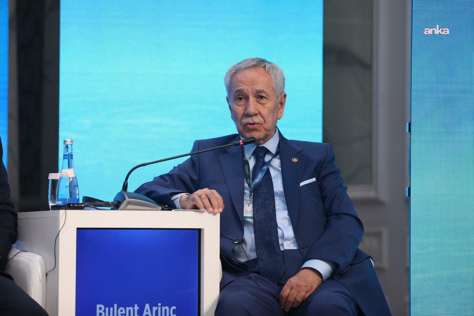 Bülent Arınç: İç cephenin güçlendirilmesi Türkiye için hayati önemdedir