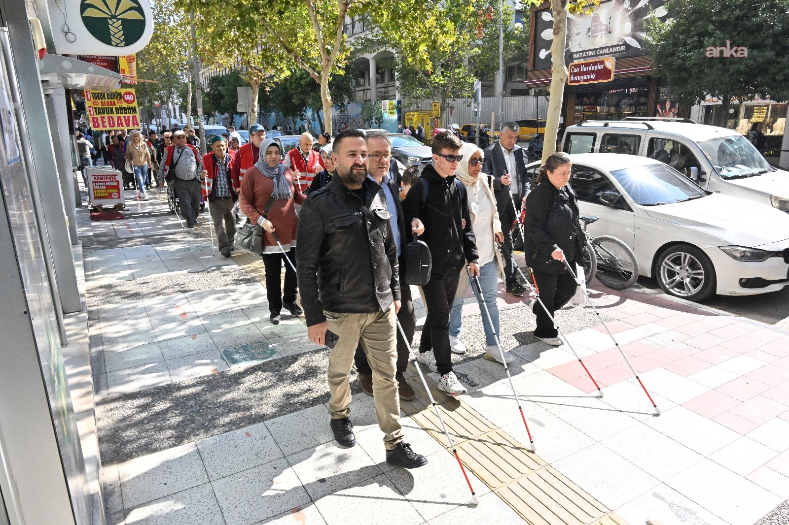 Manisa’da engelleri kaldırmak amacıyla yürüyüş düzenlendi