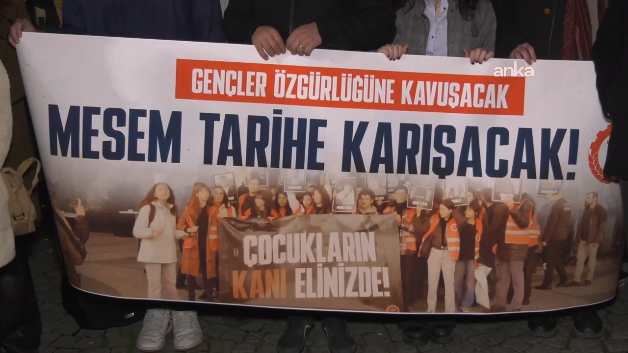 TİP, MESEM protestosunda tutuklanan gençler için Ankara'da gösteri düzenledi