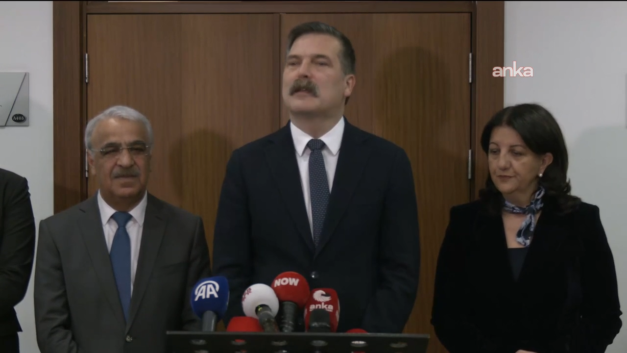 DEM Parti İmralı Heyeti, TBMM'de TİP'i Ziyaret Etti ve Umut Vardı