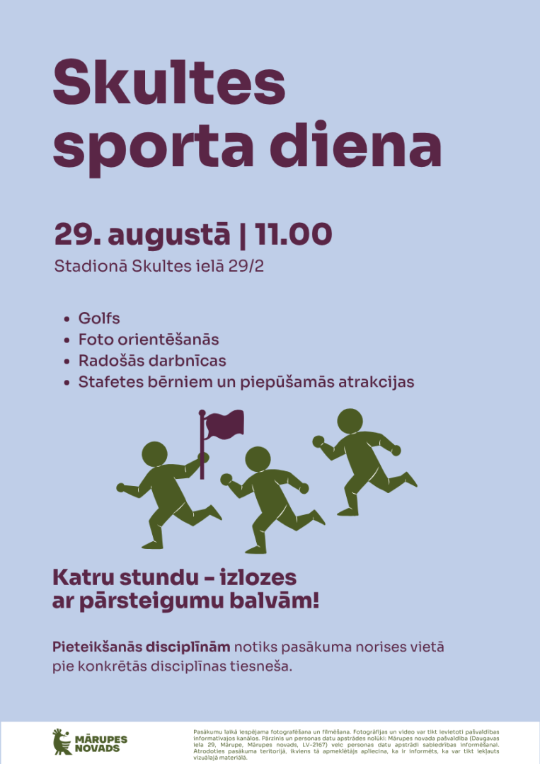 Ģimenes sporta diena Skultē