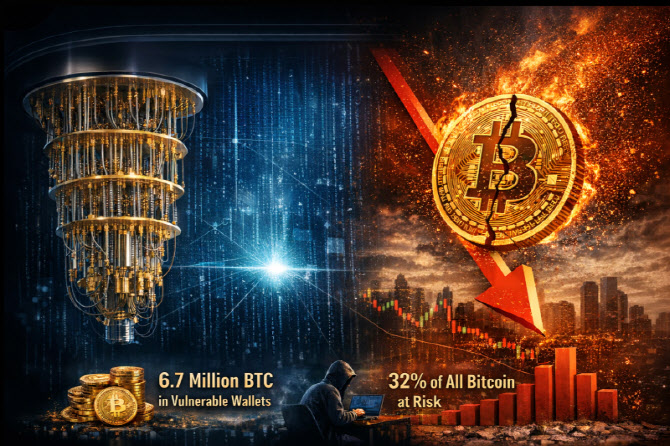 양자컴퓨터 비트코인 보안 위협