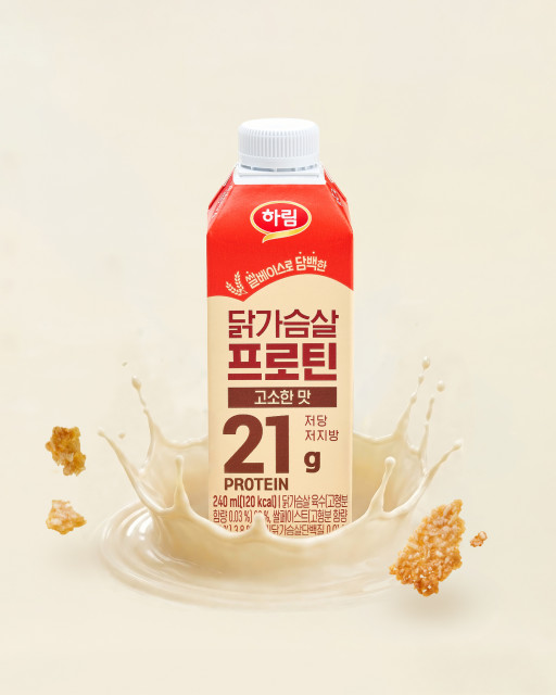 하림 신제품 '닭가슴살 프로틴 고소한 맛'