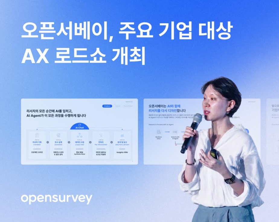 오픈서베이 리서치 AX 로드쇼