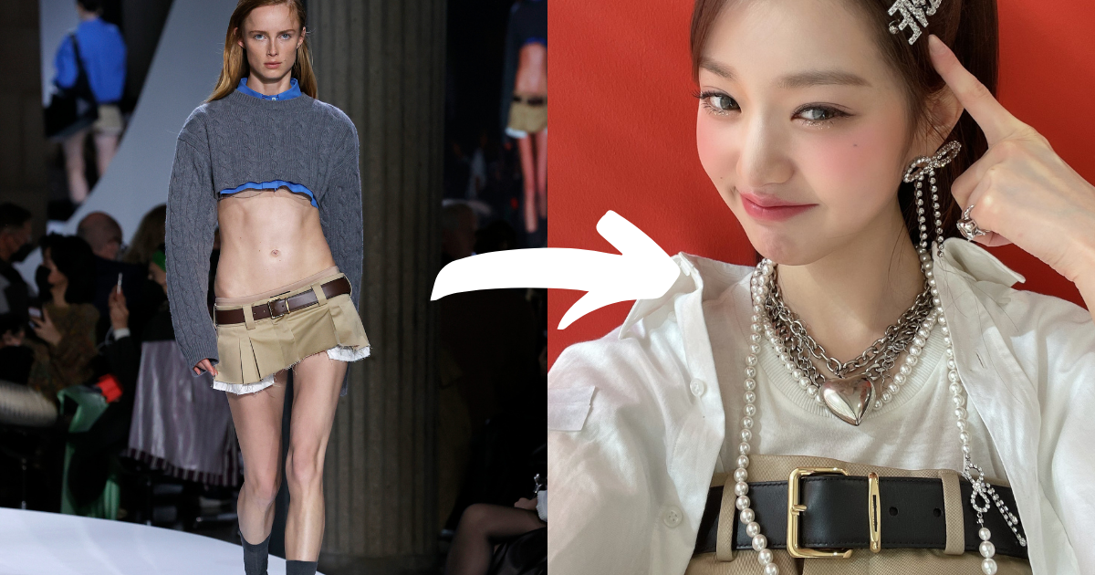 IVE's Jang Wonyoung And THE BOYZ's New Wore The Same Miu Miu Outfit, But  Served Completely Different Vibes - Koreaboo