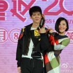 Luhan at Miss Granny press con