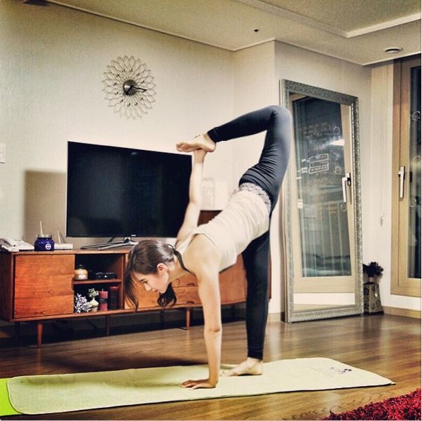 KPop Star Does it Too! Yuri of Girls Generation doing Yoga on Water! – The  Fitness Project