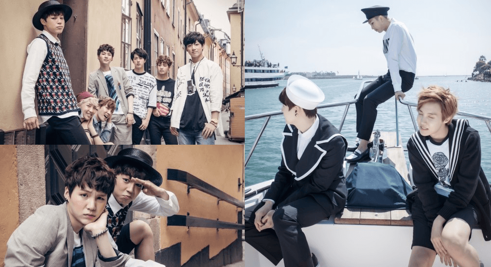 BTS are charming tourists and sailors in B-cut photos from 