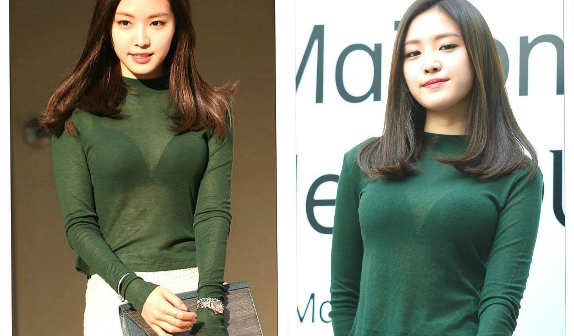 Koreaboo on X: Netizens mock T-ARA's Eunjung for wearing oversized bra at  recent event --   / X