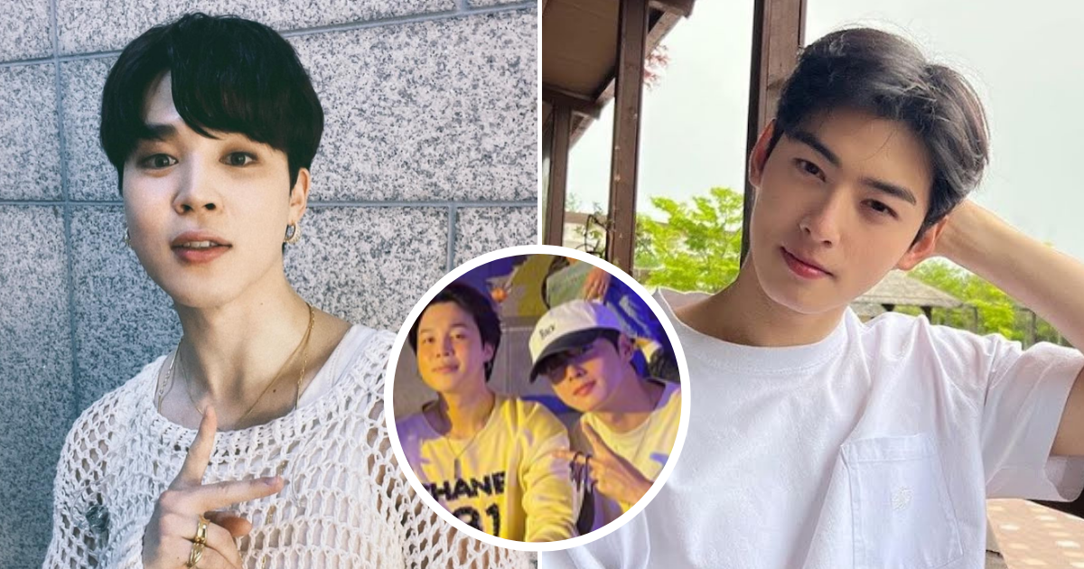 BTS s Jimin And ASTRO s Cha Eunwoo Prove They Have A Truly Iconic