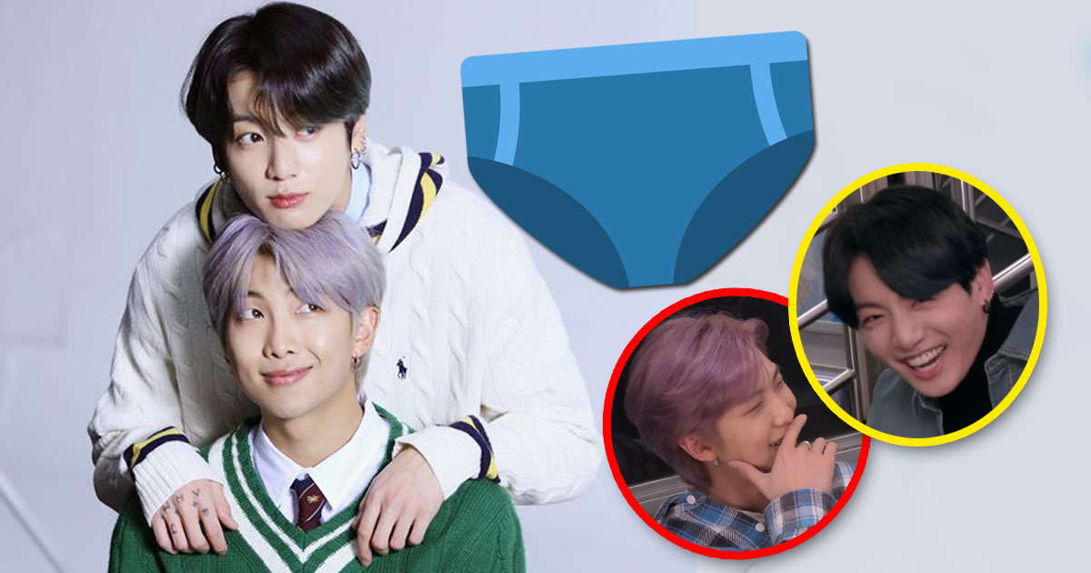 RM PHILIPPINES on X: Inside Namjoon's bag don't mind his underwear 😂😂   / X