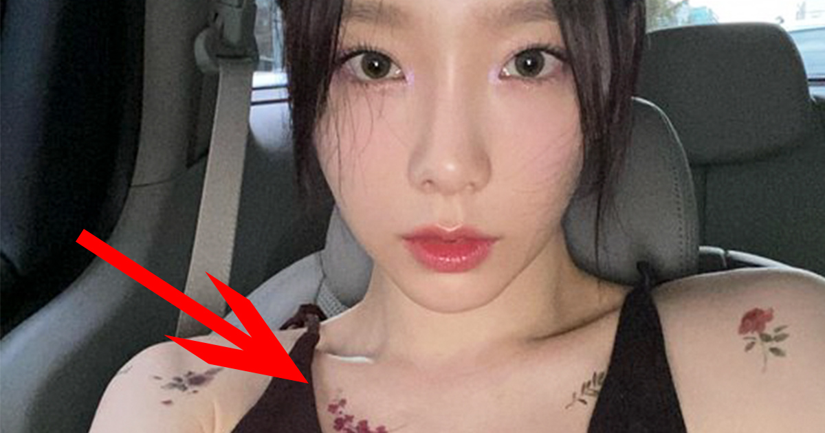 Taeyeon Shows Off New Stunning Tattoos And Fans Debate If They're Real