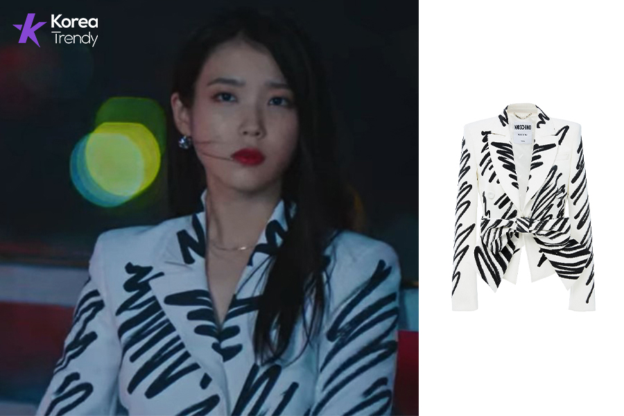 iu hotel del luna white dress-jacket information (Ep#12)