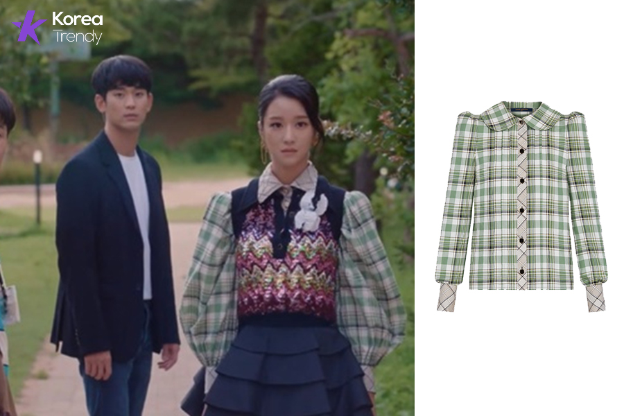 it's ok not to be ok seo ye ji outfits-Blouse information (Ep#16)