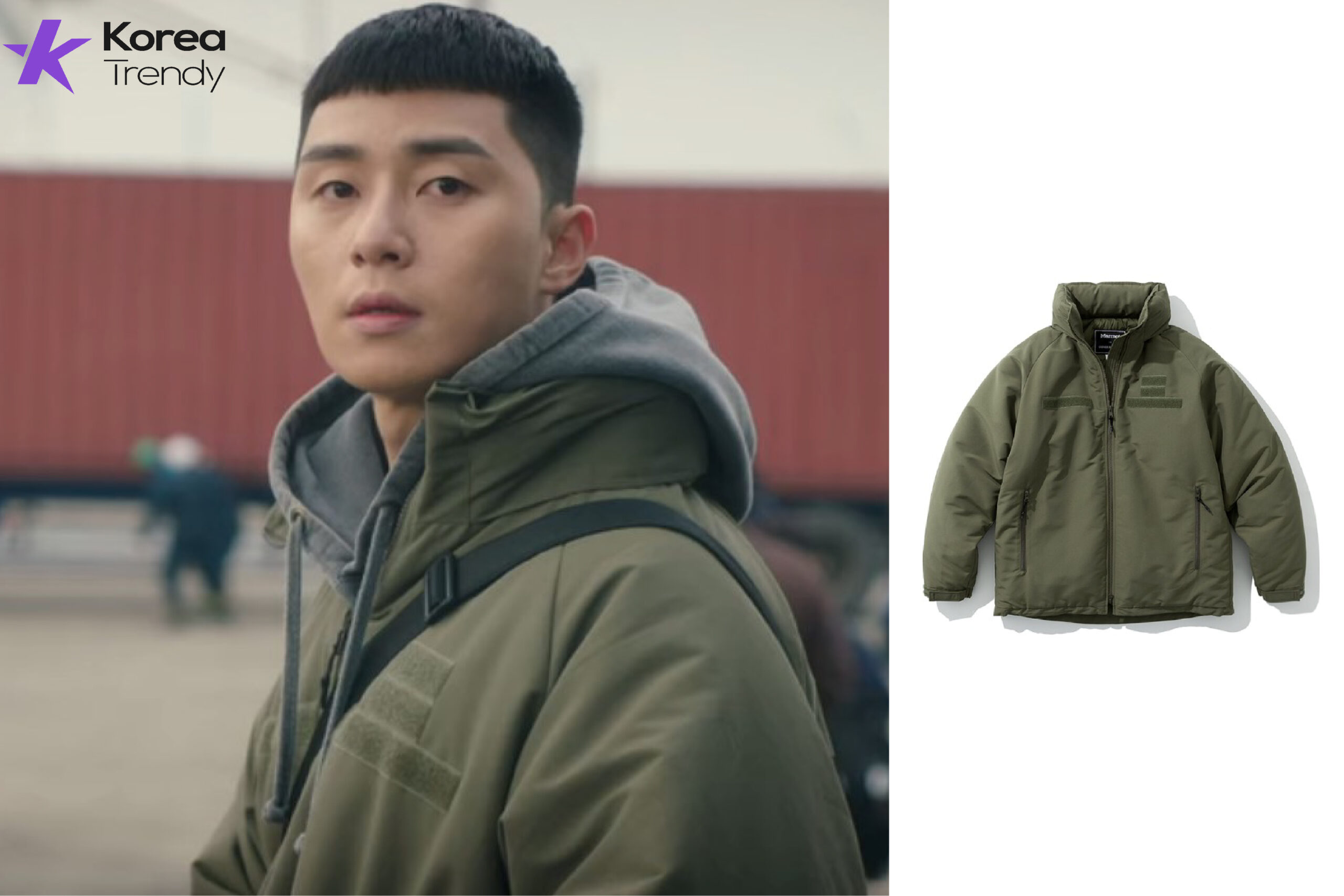 itaewon class fashion style-parka information (Ep#5)