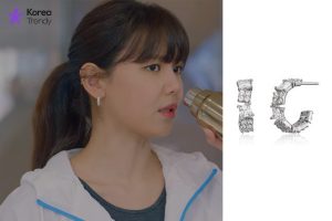 Korean style Earrings of Choi Soo-young as Seo Dan-ah in Run On (EP #9)