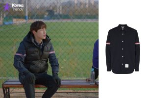 Korean outfit Shirt Jacket of Im Si-wan as Ki Seon-gyeom in Run On (EP #13)