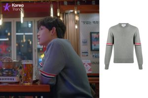 Korean dress style Sweater of Im Si-wan as Ki Seon-gyeom in Run On (EP #14)
