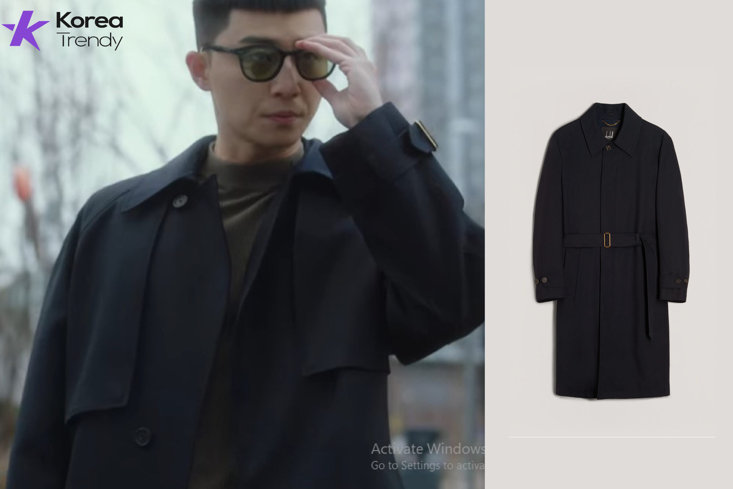 itaewon class fashion style-coat information (Ep#13)