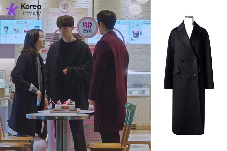 Korean summer fashion Coat of Kim Go-eun as Ji Eun-tak in Goblin (EP #12)