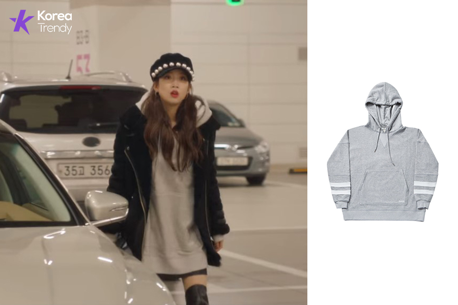 Korean outfits Hoodie of Moon Ga-young as (Yeo Ha-jin) in Find Me in Your Memory (EP #1)