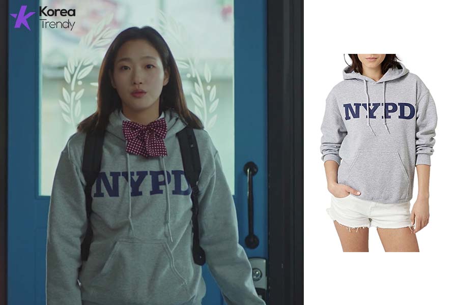 ji eun tak outfit-Hoodie information (Ep#2)