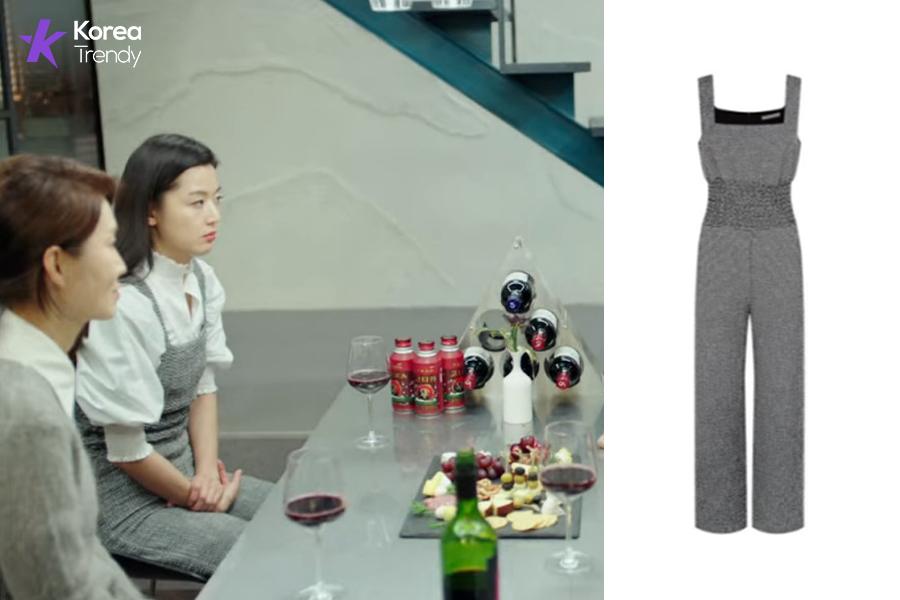 Korean dress style Jumpsuit of Jun Ji-hyun as Shim Cheong / Se-hwa in Legend of the Blue Sea (EP #16)