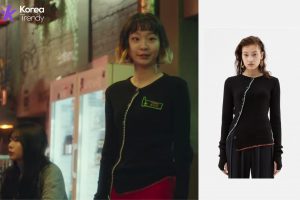 best kdrama outfits-Cardigan information (Ep#6)