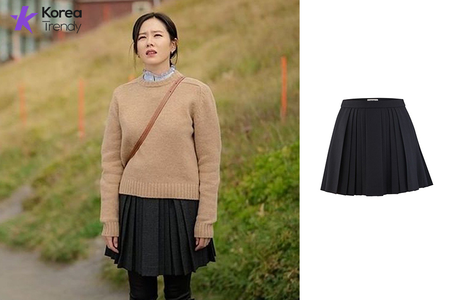 Korean dress style skirt of Son Ye-jin as Yoon Se-ri in Crash landing on you