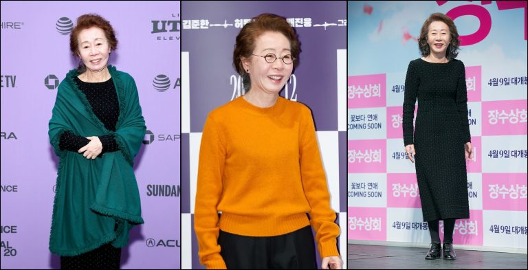 kdrama fashion: dress like kdrama star in kdrama outfits 12 Yuh-Jung Youn incredible fashion choice