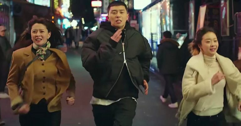 park seo-joon running from justice in itaewon series