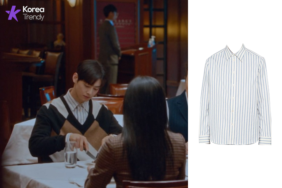 true beauty outfits kdrama-Shirt  information (Ep#9)