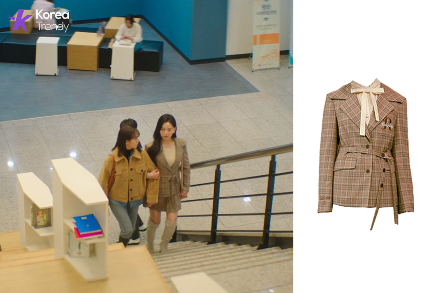 Korean outfits female Jacket of Kang Han-Na as Yang Hye-sun in My Roommate Is a Gumiho (EP #7)