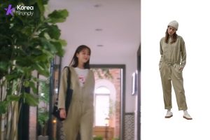 Korean dress style Jumpsuit of Lee Hye-ri as Lee Dam in My Roommate Is a Gumiho (EP #3)