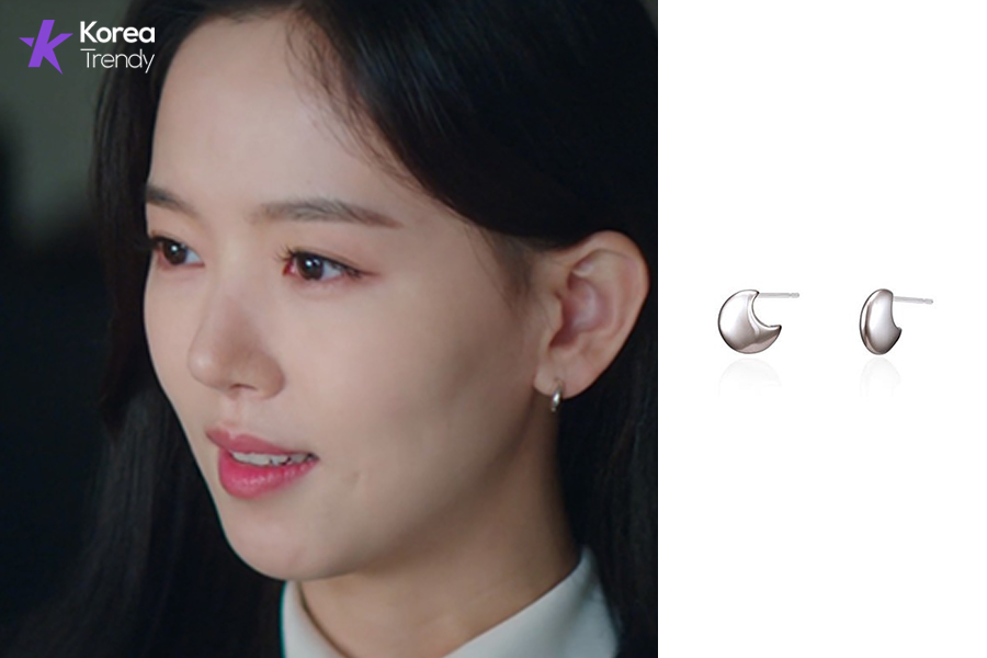 Korean outfits female Earring of Kang Han-Na as Yang Hye-sun in My Roommate Is a Gumiho (EP #8)