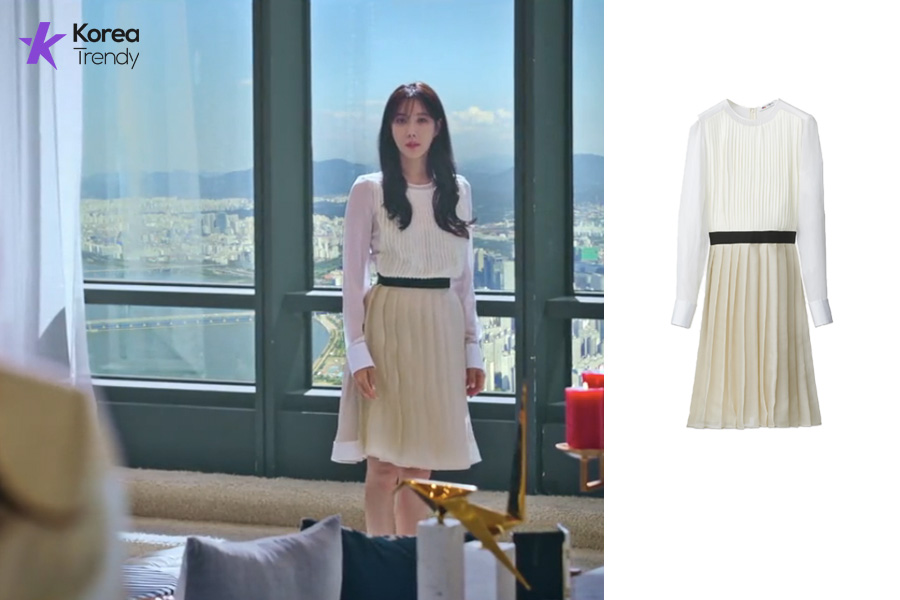 kdrama outfits female penthouse outfit-Dress  information (Ep#3-4)