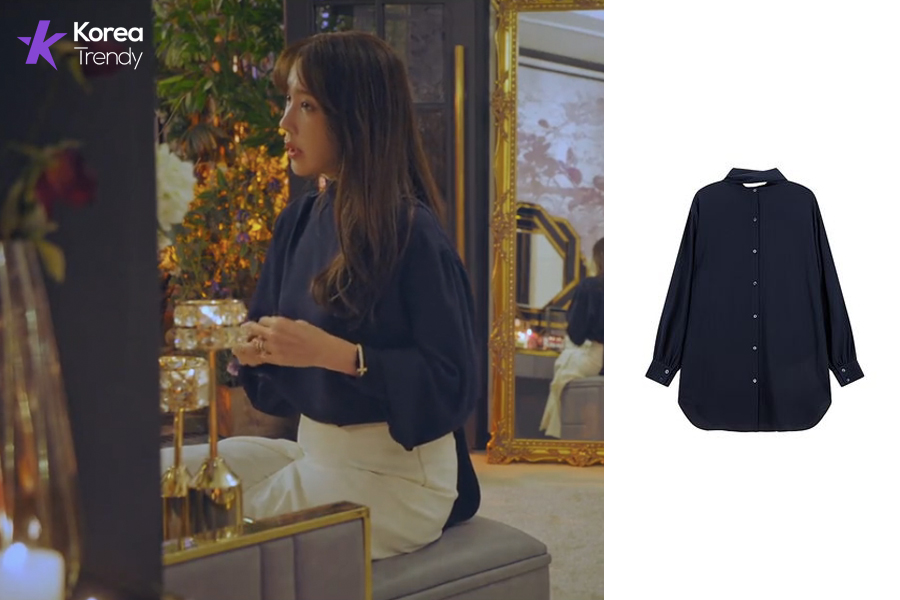 kdrama outfits female penthouse shirt-Blouse  information (Ep#9-16)