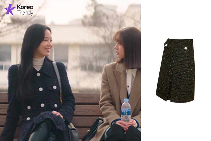 Korean outfits female Skirt of Kang Han-Na as Yang Hye-sun in My Roommate Is a Gumiho (EP #10)